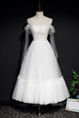 Fairytale White Tea-Length...