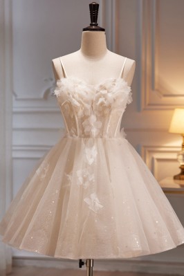 Ivory Tulle Short...