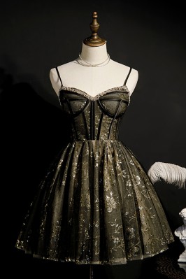 Trendy Black Bling Sequin...
