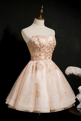 Champagne Sequin Puffy...
