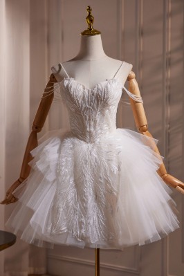 Unique Strappy Puffy Beaded...