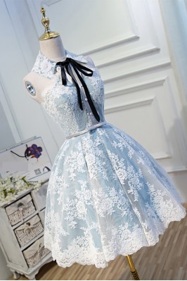 White Lace Lolita Short...