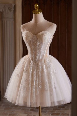 Corset-Top Beaded Applique...