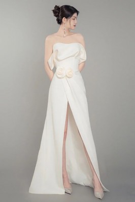 Cheap White Formal Dresses, White Semi Formal Dresses for Women -  SheProm.com
