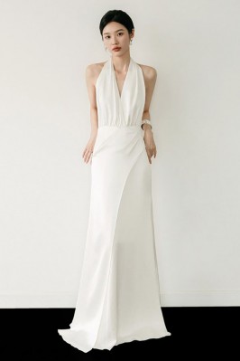 White Halter Neck...