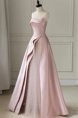 Blush Pink Strapless...