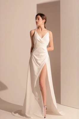 Ivory Spaghetti Strap...