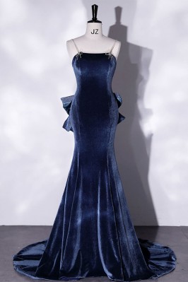 Navy Blue Velvet...