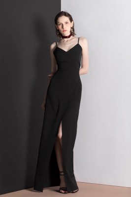 Black Spaghetti Strap...