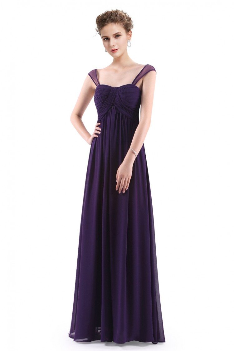 Dark Purple Simple Corset Back Long Evening Dress - $56 #EP08863DP ...