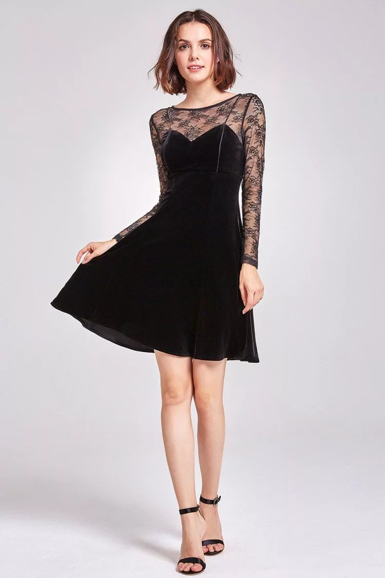 long black shiny dress