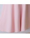 Sheath Long Pink Mermaid Party Dress With Flowers - MYX18010