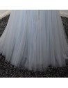 Graceful Long Tulle Formal Dress With Floral Bodice 2018 - AKE18142