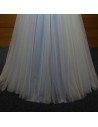 2018 Elegant Tulle Evening Dress Long With Beaing Flowers - AKE18131