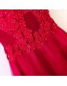 Burgundy Long Off Shoulder Formal Party Dress With Straps - MYX18070