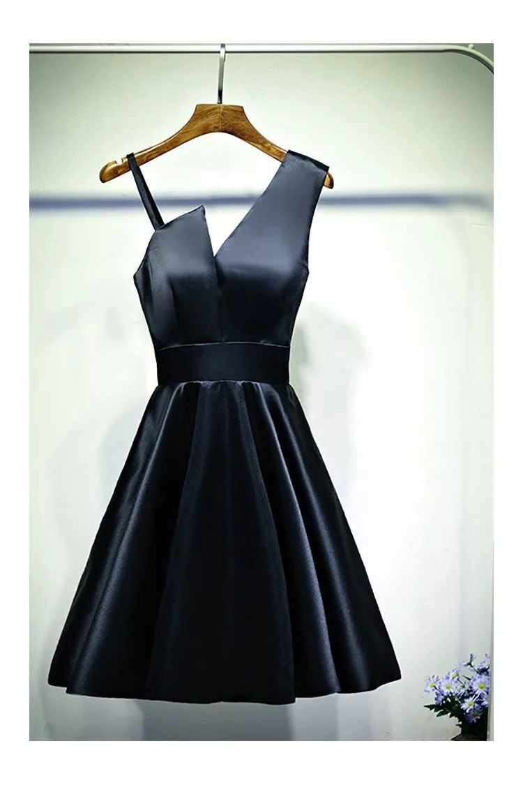 Stylish black short prom dress, party dress · of girl · Online Store  Powered by Storenvy