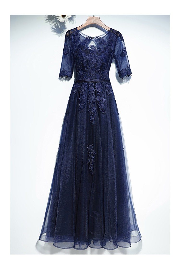 Formal Dress: 27494. Long Evening Dress, Illusion Neckline, A-line | Alyce  Paris