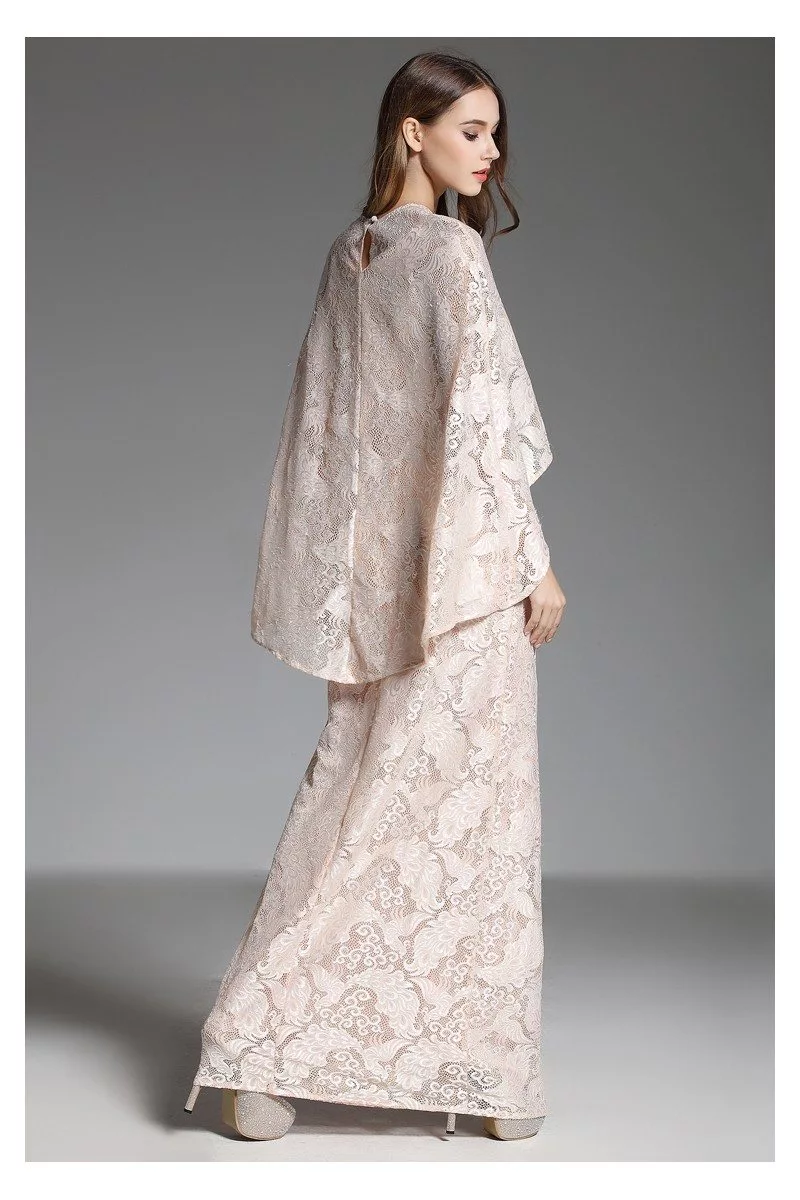 Cape style gown Clearance