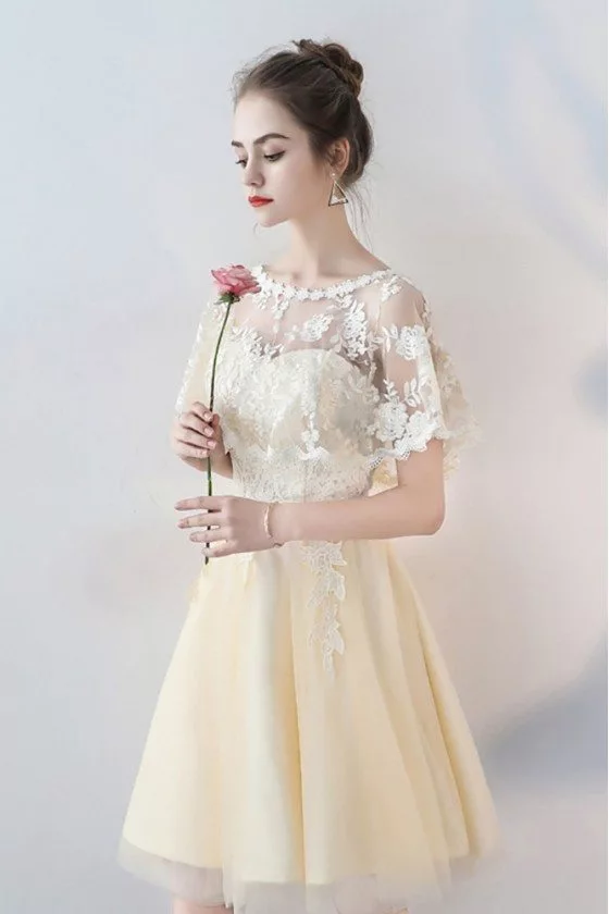 cream lace party dress Daisy Lace Gown Cream