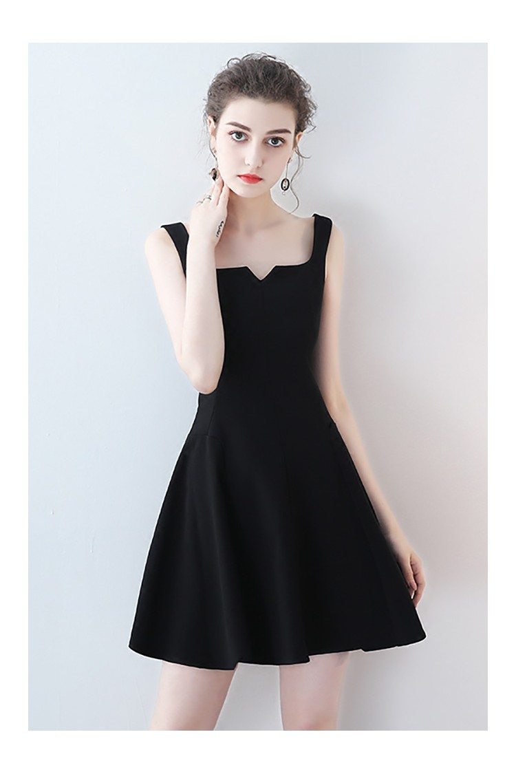 Black Solid Bodycon Mini Dress – Vivanya Fashion