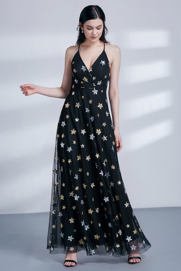 black star prom dress