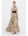 Leopard Print Long Special Occasion Dress