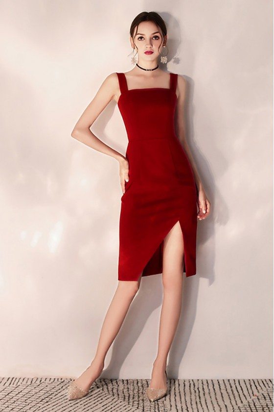 red printed dress Harriet Red Printed Midi Dress | Women's Clothing