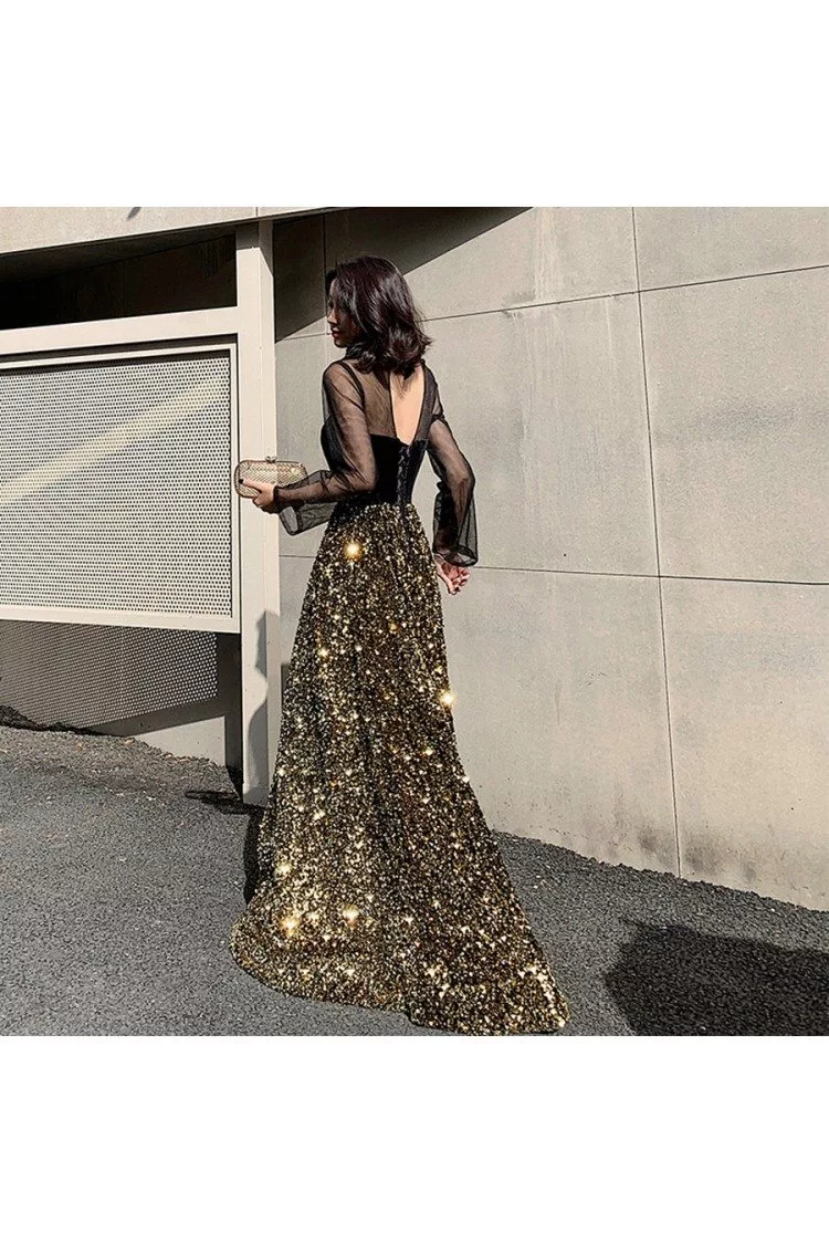Sequin Dress/Evening Dress/Gold Party Dress in Nairobi Central - Clothing,  Stylish Sisters | Jiji.co.ke